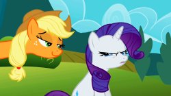 Applejack Taunts Rarity Meme Template