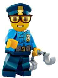 I fixed the Lego Cop Meme Template