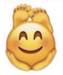 feet emoji Meme Template