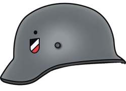 German Helmet Meme Template