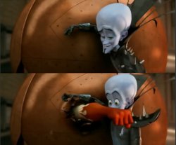 Megamind Punch Meme Template