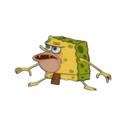 primitive spongebob 1 Meme Template