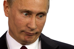 VLADIMIR PUTIN GASSY GRIN Meme Template