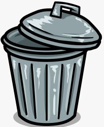 Trash can Meme Template