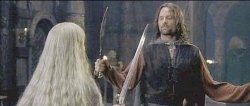 Aragorn and Éowyn Meme Template