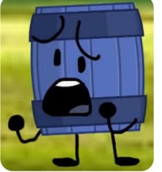 Sad Blue Barrel Meme Template