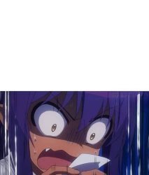 paper shock Jahy-sama Meme Template