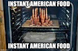 instant american food Meme Template