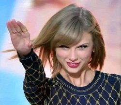 Swiftie salute Meme Template