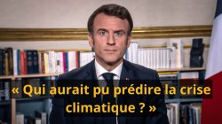 Macron prédire crise climatique Meme Template