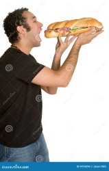 Man eating something Meme Template