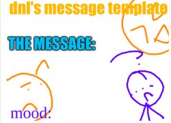 message Meme Template
