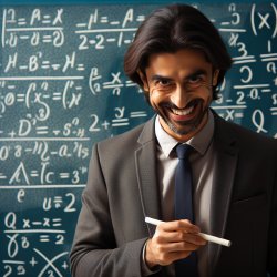 Evil Math Teacher Meme Template