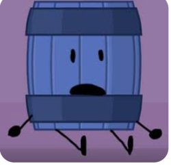 Blue Barrel Sitting Meme Template