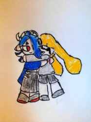 Rose hugging Shiver Meme Template