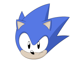 Sonic Head Meme Template