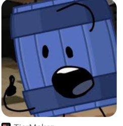 Blue Barrel Thumb Up Meme Template