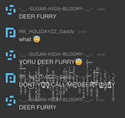 Holidayzz the Deer furry Meme Template