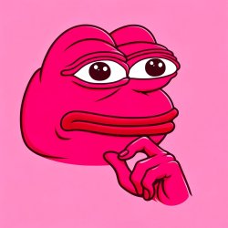 Pink pepe Meme Template