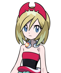 Pokemon Girl Irida Meme Template