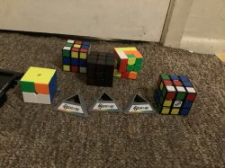 Army of Rubik’s cubes Meme Template