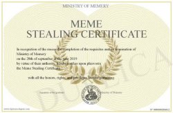 Refined meme steal licence Meme Template