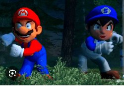 SMG4 And Mario Doing The Rumadai Dance Meme Template