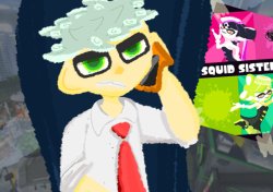 Spryman in splatoon Meme Template