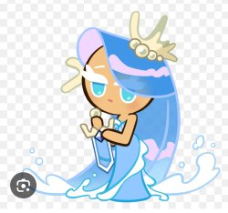 Kotsumet Night Funkin' Sea Fairy Cookie (Lily) Meme Template
