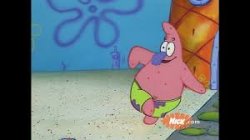 Squidward Patrick star dancing Meme Template
