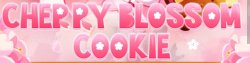 Cherry Blossom Cookie Name Tag Meme Template