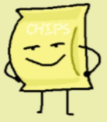 Chips Smug Meme Template