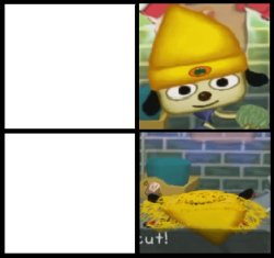 Opps parappa Meme Template