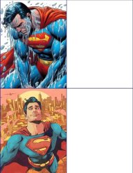 superman tired Meme Template