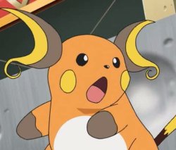 Surprised Raichu Meme Template