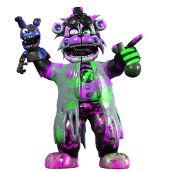 Mad Scientist Funtime Freddy Meme Template