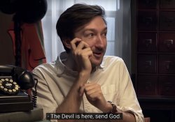 Shane Madej the devil is here Meme Template