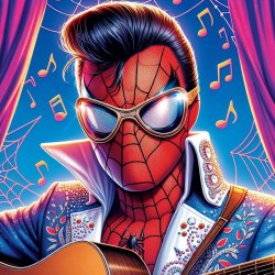 Spider-Man Elvis Meme Template