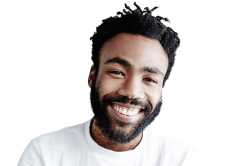 Donald Glover Transparent PNG Meme Template