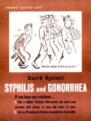 Syphilis and Gonorrhea Ad Old Meme Template