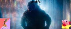 -giraffe- announcement template Meme Template