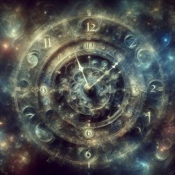 dark mysterious magical clock Meme Template