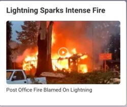 Lightning Sparks Intense Fire Meme Template