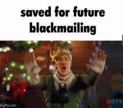 Blackmailing Meme Template