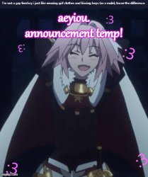he's literally me (i don't even watch fate) Meme Template