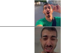 Saleh Aljafarawi Before and After Meme Template