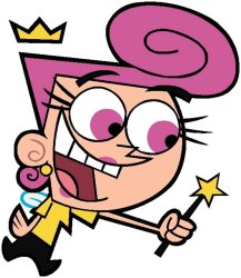 Wanda the Pink Fairy from Fairly Odd Parents Meme Template