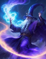Wizard casting spell Meme Template