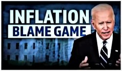 Biden's inflation blame game Meme Template