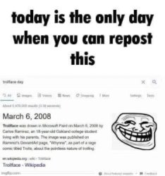 repost Meme Template